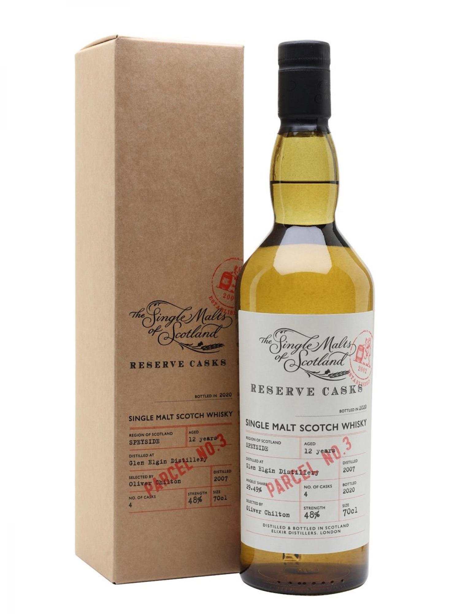 Glen Elgin 2007 12yrs Parcel no.3 The Single Malts of Scotland