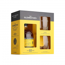 Glenrothes 10yrs + glazen