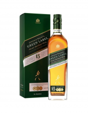 Johnnie Walker Green label 15 yrs old